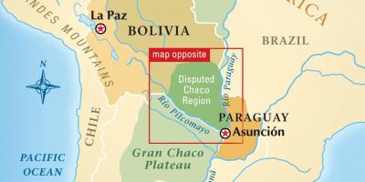 Карта Рио-Парагвай